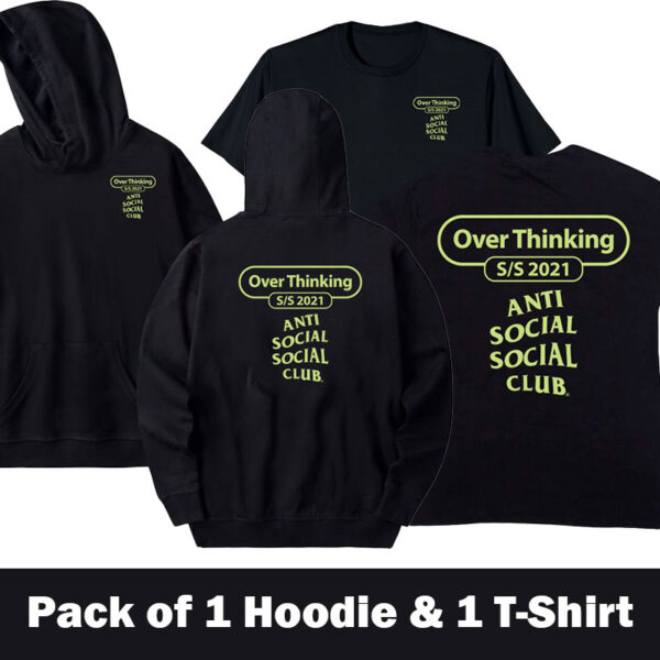 Pack of Anti Social Social Club Over thinking