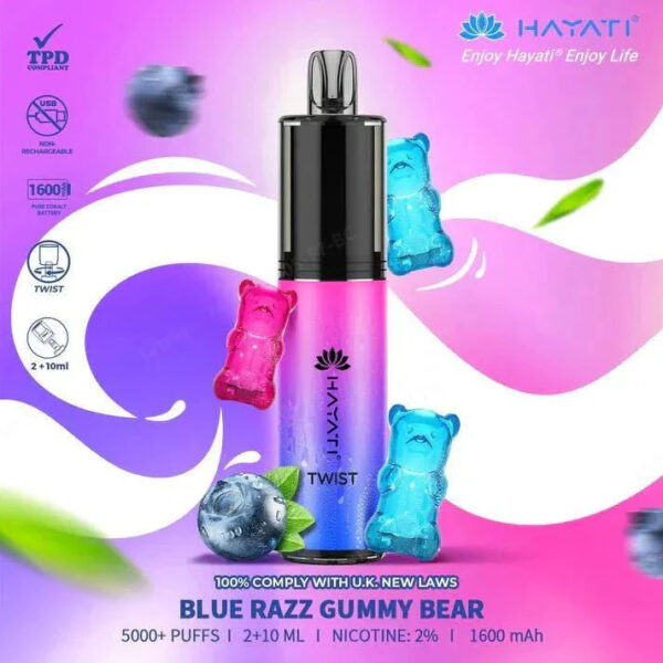 Hayati Twist 5000 Puffs Disposable Vape: The Ultimate Vaping Experience